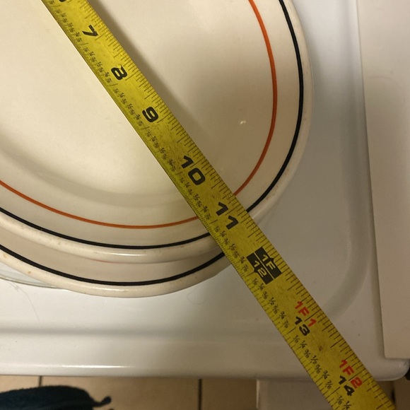 3 Oval Platters Wallace China Desert Ware 1947 nearly mint! - Picture 4 of 5